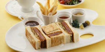 ビーフカツサンドイッチセット - カフェレストラン カメリア／ホテルオークラ神戸