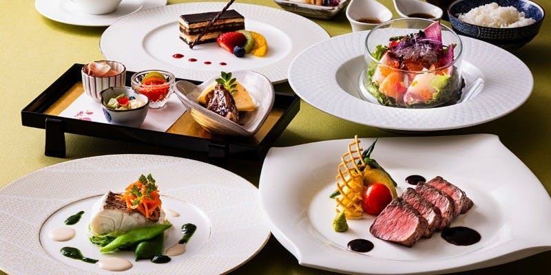 【フィナーレコース「双葉」】”和”の要素を取り入れたお箸で食べるフレンチコース全6品