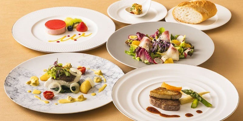 【フレンチ】肉・魚料理が楽しめるコース全5品「ローヌ」（1/13～3/30）