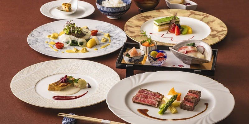 【記念日／お箸で食べるフレンチ】メッセージプレート、記念撮影付き（6名様以上で個室料無料）