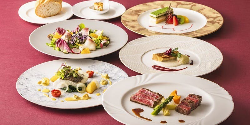 【記念日／フレンチ】メッセージプレート付き！特別な日を彩る全7品（6名様以上で個室料無料）