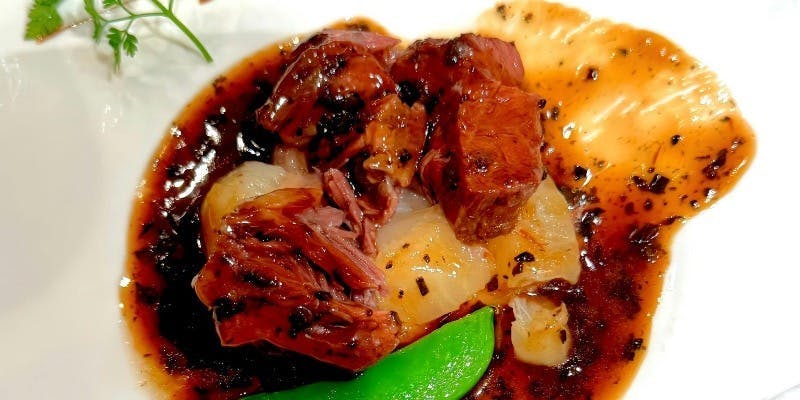 2時間飲み放題付き【贅沢素材コース】北京ダックふかひれなど全7品＋特典デザートプレート