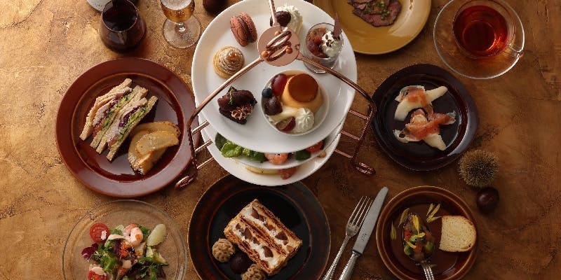 12/9～1/14【1階席 ディナー 17：00～】KIHACHI のナイトアフタヌーンティー～マロン～