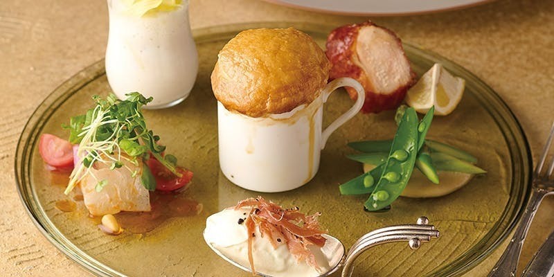 【2階席 ランチ】シーズナルランチ　～季節の食材を使ったシーズンランチコース～（11/1～12/7休止）