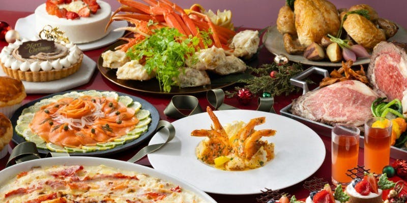 【クリスマス2025】ズワイガニ付き スペシャルディナーブッフェ （12/20・21※2部制）＋17：00～（100制）