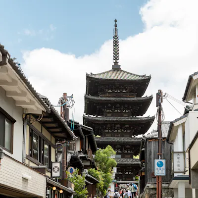 名だたる観光名所の中心地「東山」