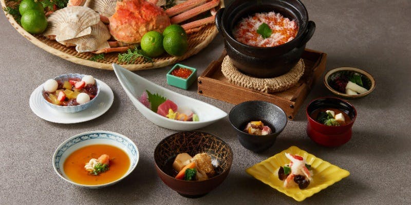 冬の味覚御膳～蟹と帆立～