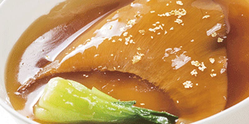 【ディナー】料理長セレクトコース　気仙沼産フカヒレ姿煮や国産サーロインなど厳選7品　18000円税サ込