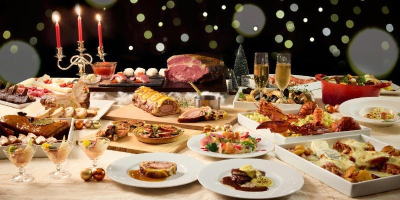 ザ・ループクリスマスディナービュッフェ（22日・23日はフリーフロー付き）
