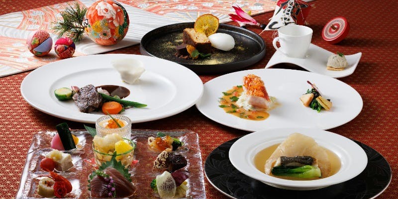 【プレミアムシェフコース】フカヒレ姿煮や国産牛フィレなど全7品（12/31～1/3）