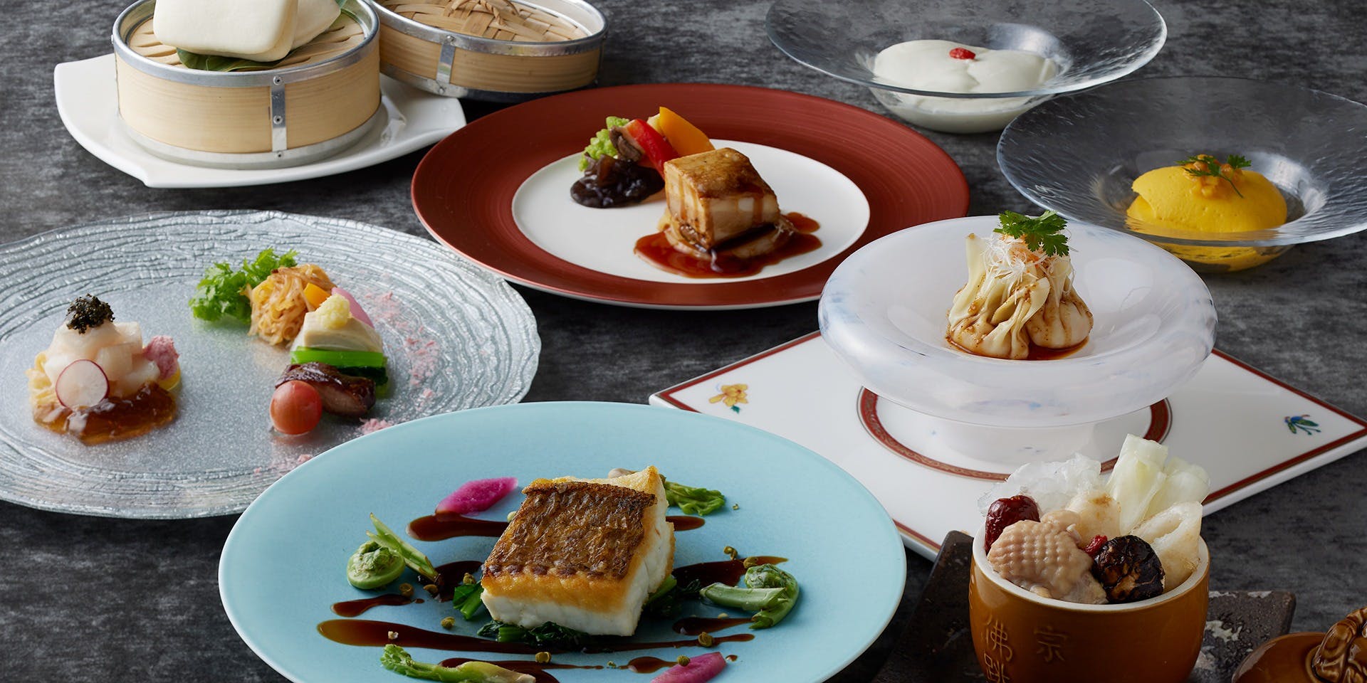 THE ASAKUSA DINING Chinese唐紅花 French蒔絵／浅草ビューホテル27F 