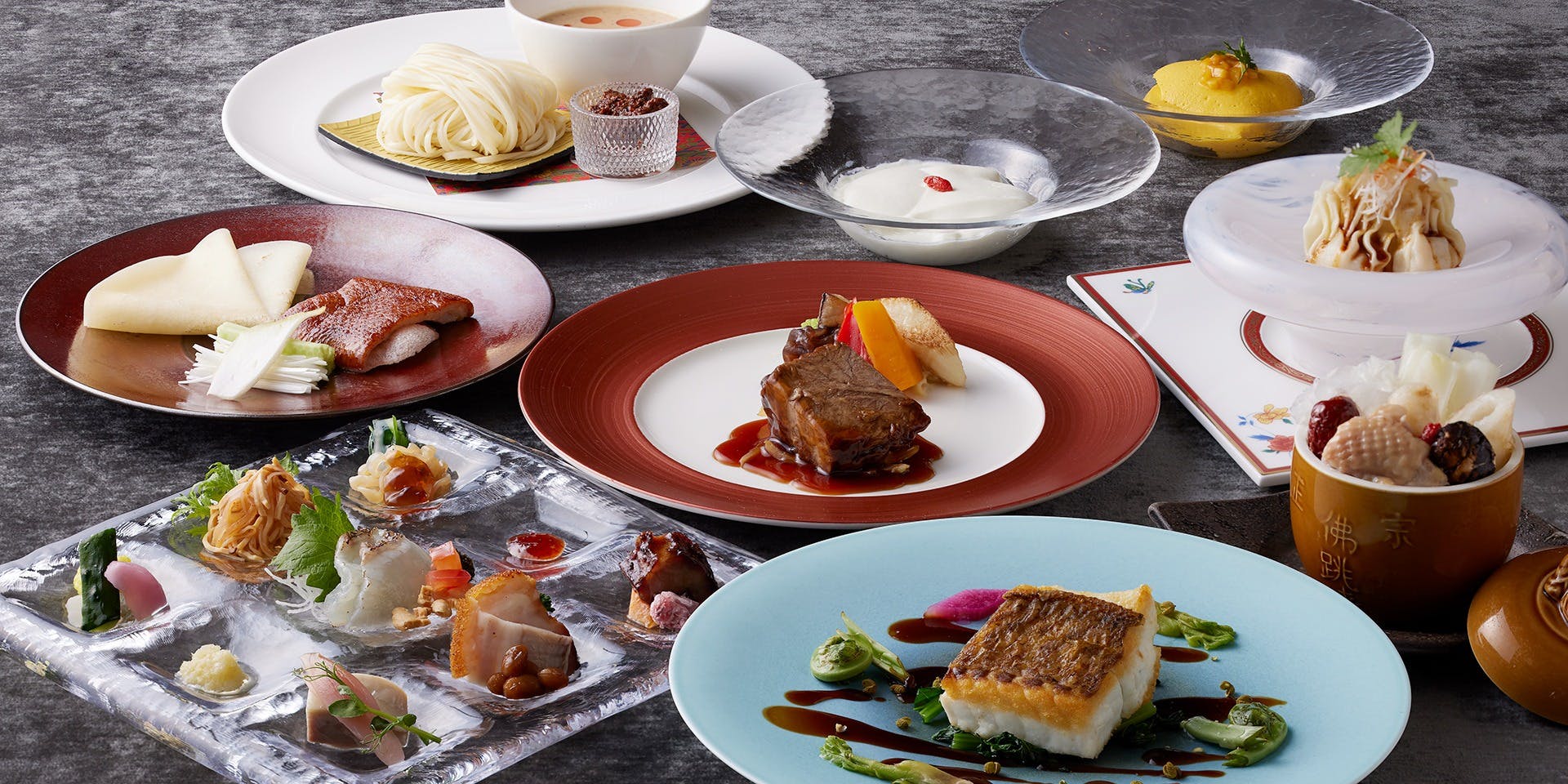 THE ASAKUSA DINING Chinese唐紅花 French蒔絵／浅草ビューホテル27F 