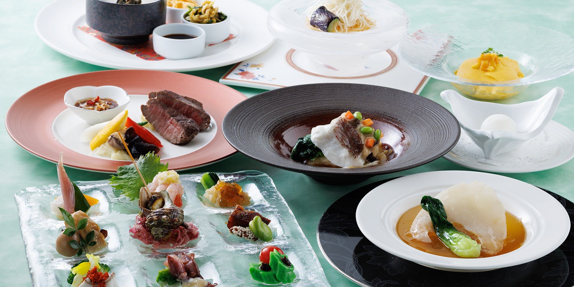 THE ASAKUSA DINING Chinese唐紅花 French蒔絵 (ザ アサクサ