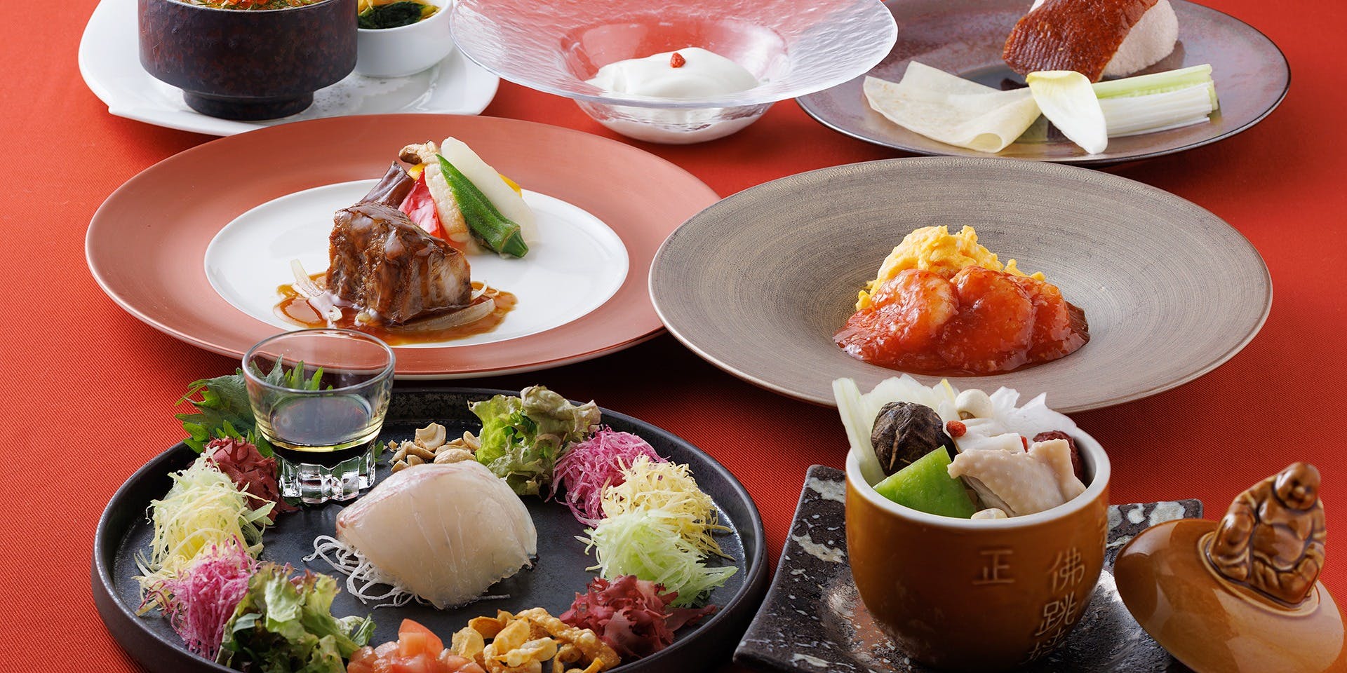 THE ASAKUSA DINING Chinese唐紅花 French蒔絵／浅草ビューホテル27F