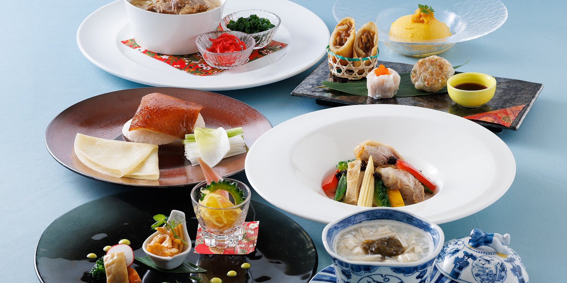 THE ASAKUSA DINING Chinese唐紅花 French蒔絵／浅草ビューホテル27F