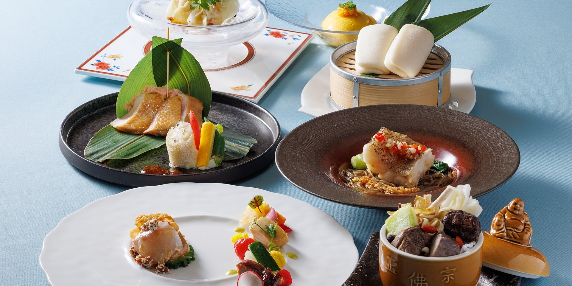 THE ASAKUSA DINING Chinese唐紅花 French蒔絵／浅草ビューホテル27F