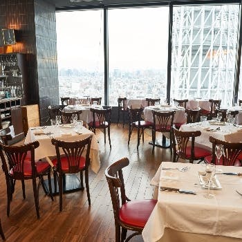 記念日 ブラッスリーオザミ 東京スカイツリータウン ソラマチ店 東京ソラマチ30f Okaimonoモール レストラン