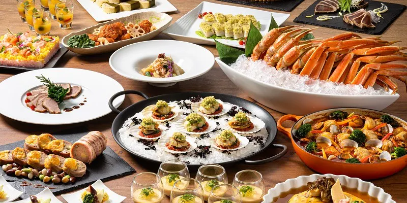 スカイレストラン エトワール 天王寺都ホテル 天王寺 ブッフェ 一休 Comレストラン