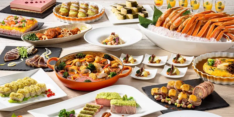 ランチ スカイレストラン エトワール 天王寺都ホテル ブッフェ 一休 Comレストラン