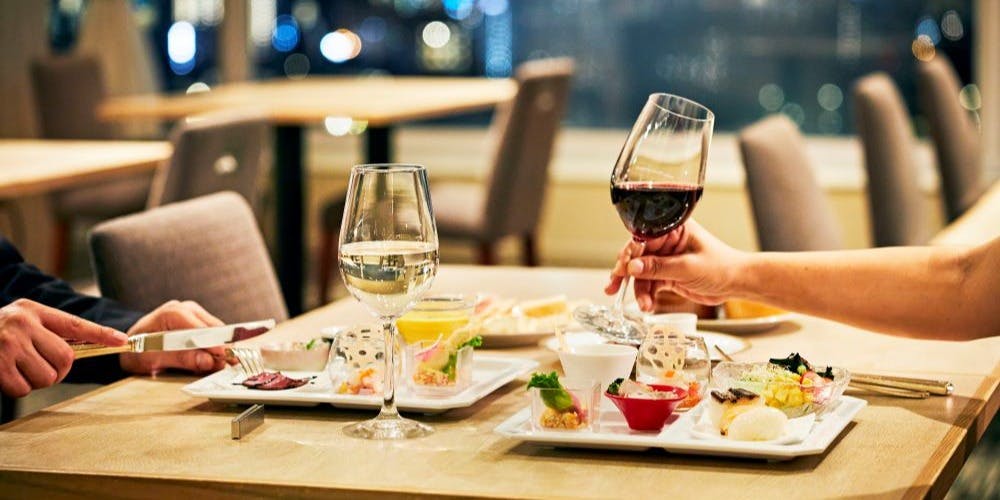 スカイレストラン エトワール／都シティ 大阪天王寺(旧 天王寺都ホテル