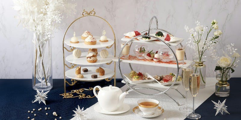 【季節限定アフタヌーンティー】＋乾杯酒（ティータイム・土日祝・11/1～1/6）