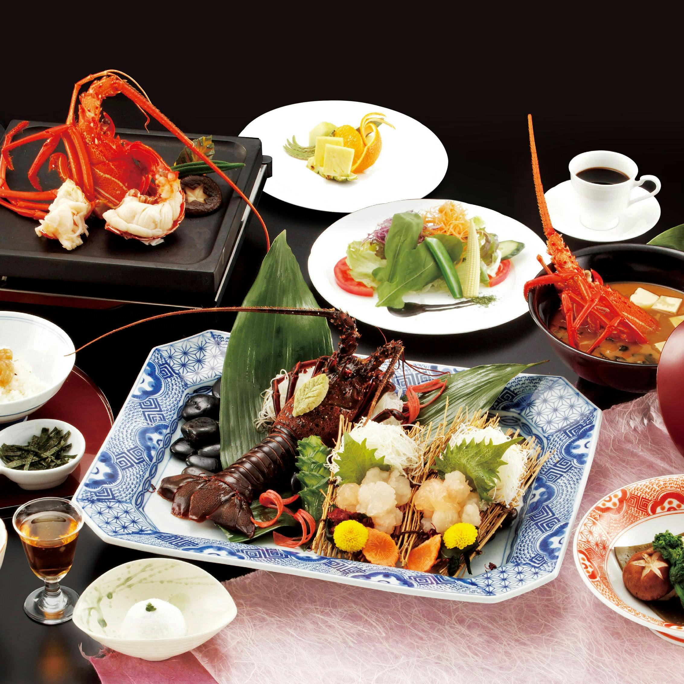 中納言 東京大森ベルポート店 燦燦コース 全9品 伊勢海老のおかきお土産 ディナー プラン メニュー 一休 Comレストラン