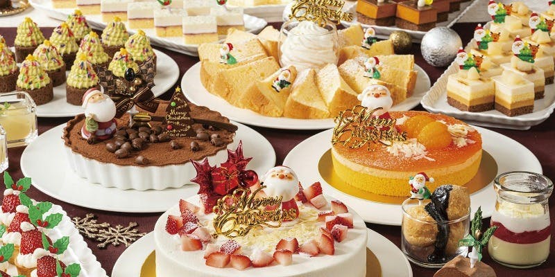 クリスマス・プレリュード・スイーツ＆ランチブッフェ　＋イチゴ入りスパークリング（11/1～12/14土日祝）