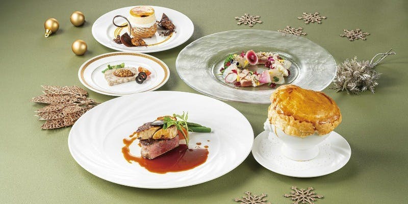 【クリスマスランチコース】肉料理メイン
