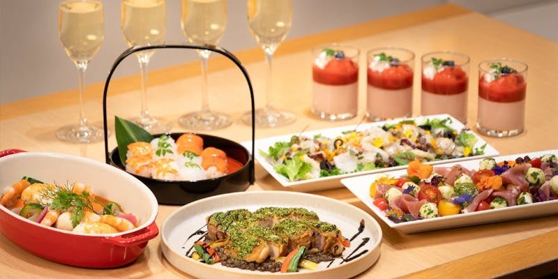 【会場貸切】＜フリードリンク2時間制＞大皿盛りプラン（2時間制）