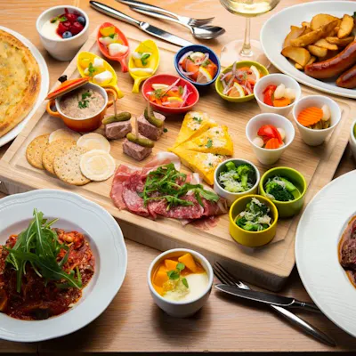 カシータならではのお料理や豊富なドリンク