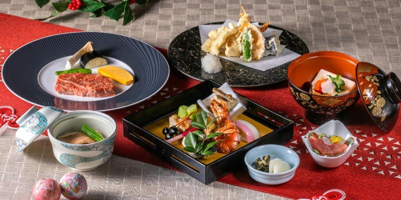 【新春 蒼穹ランチ】お正月料理と選べるメイン、デザート（1/1～1/6）