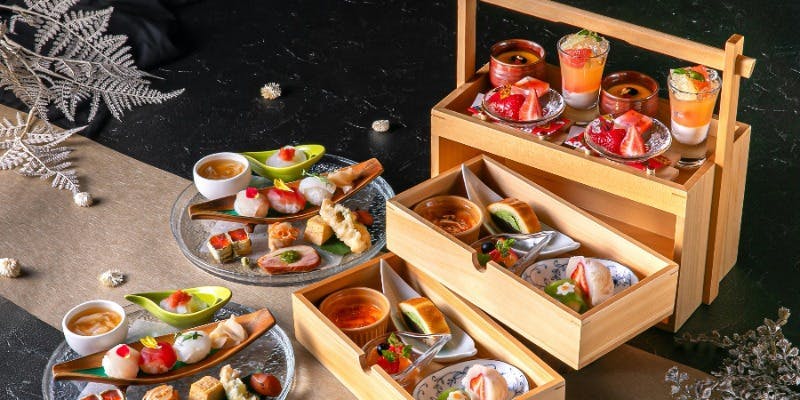 【和風アフタヌーンティー】＋ティーフリーフロー