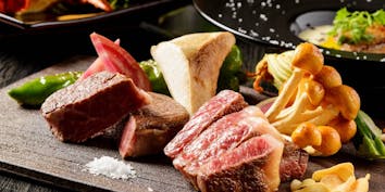 　葵　～Aoi～　ステーキをメインに季節の海鮮料理や前菜がついたスタンダードフルコース - TEPPAN DINING 集 栄店