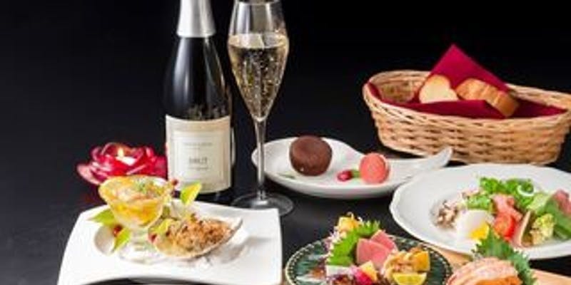 【Xmas2025】～聖 Hijiri～ 帆立の香草パン粉焼き＆黒毛和牛ステーキなど全7品