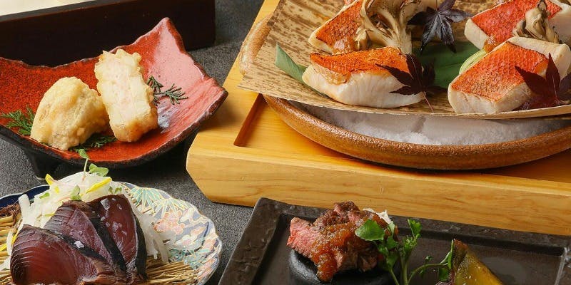 【匠コース】季節のおすすめ　国産牛ステーキなど全7品