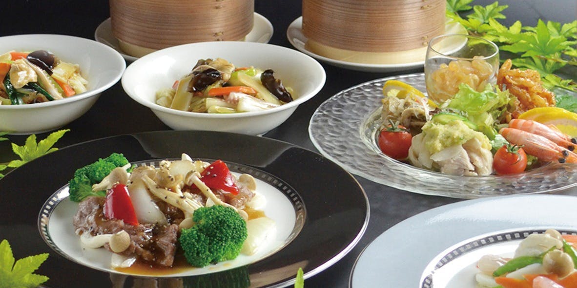 中国料理 青冥 Ching－Ming 堂島本店 【太陽コース】冷菜四種、飲茶四