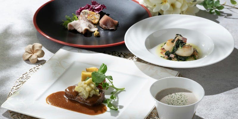 【正月ランチ】デザートブッフェがついたフルコースランチ