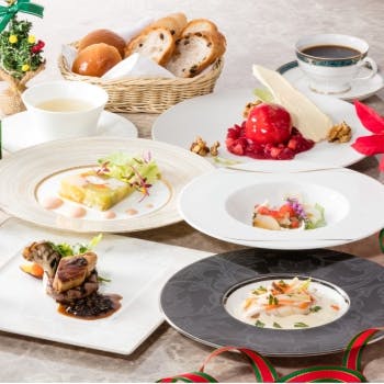 クリスマス ディナー カジュアルダイニング アイリス 名鉄グランドホテル 最上階 18階 Okaimonoモール レストラン