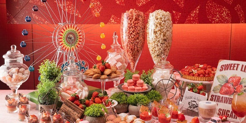 ストロベリースイーツブッフェ＋コーヒー or 紅茶（12/5～）