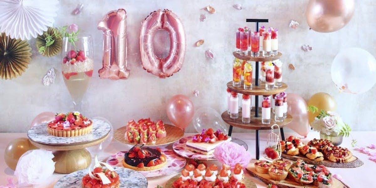 2023年インターコンチネンタルホテル大阪のいちごビュッフェ ストロベリースイーツブッフェ「Strawberry Anniversary」