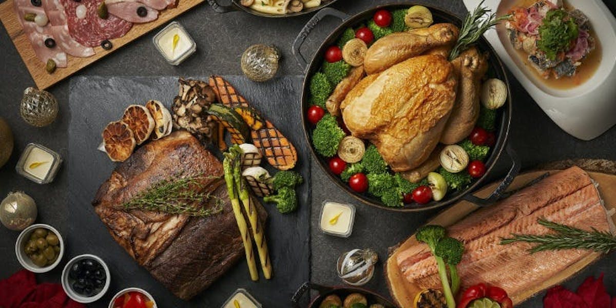 2023年インターコンチネンタルホテル大阪のクリスマスビュッフェ