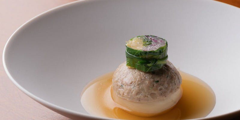 【ムニュ デギュスタシオン】魚・肉Wメイン全7品（6名様以上、12名様まで 個室確約）