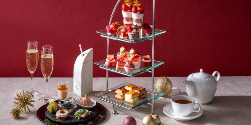 【Xmas2025】クリスマスハイティー＋乾杯シャンパン