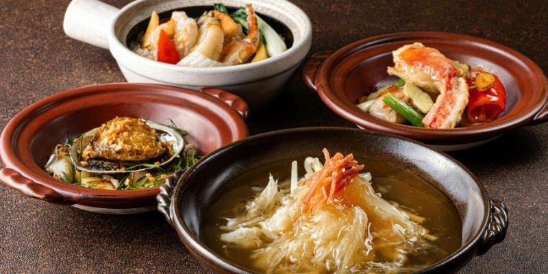 【海鮮饗宴 冬の土鍋コース】 全7品