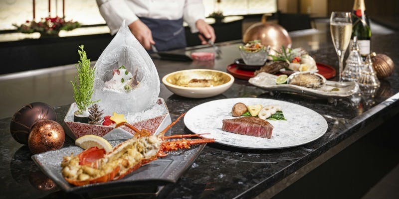 【Xmas2025】鉄板割烹「山吹」クリスマスディナー（鉄板焼カウンター）