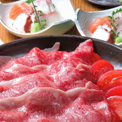 当店名物トマト牛すき鍋