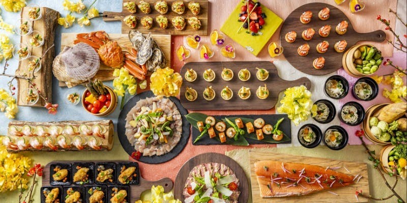 セリーズ／コンラッド東京 シェフズ・トリート 春のランチビュッフェ＋