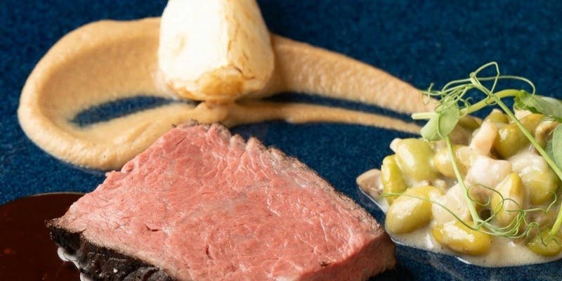 【ランチ/ディナー】Menu B 神戸牛など全6品＋選べる乾杯ドリンク