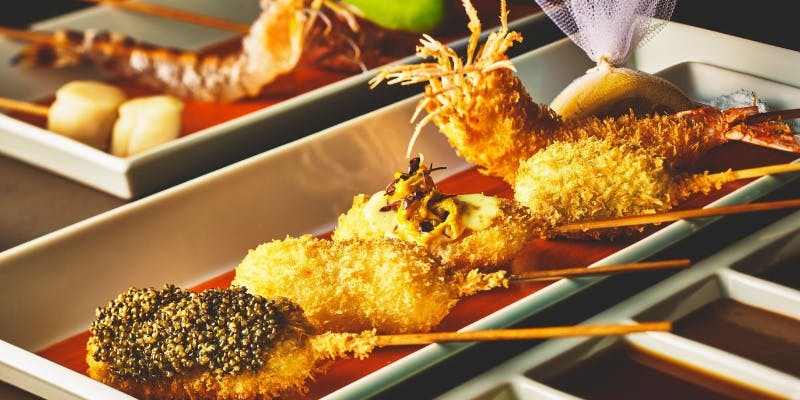 【料理長おまかせコース】豊後牛フィレ、エンドウ豆コロッケなど～全20品・15本＋乾杯スパークリング付