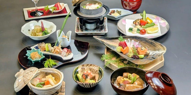 大志満 椿壽 丸の内店 【懐石 雪椿】治部椀四季折々の前菜付全9品＋森